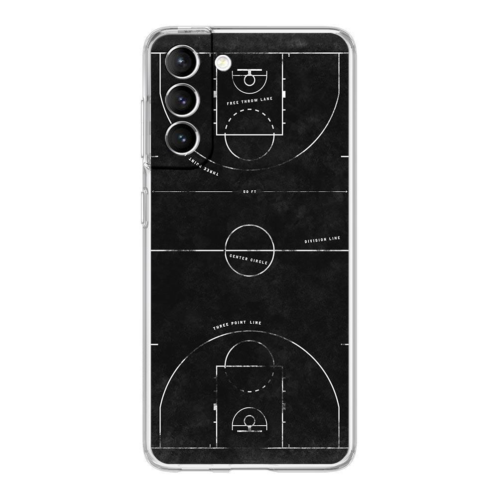 Basketball Court Sports Clear Silicone Phone Case For Samsung Galaxy S23 S22 5G S20 Ultra S21 FE 5G S10E S9 S8 S10 Plus Cover