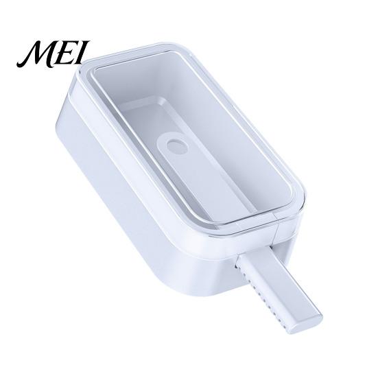 Ice Lolly Mold Silicone Pop with Stick, Food Grade Reusable Cream Non-stick Maker Lid, DIY Summer Freezer for Kitchen белый