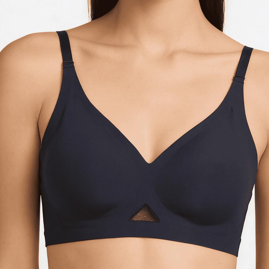 Zeriluna Sexy Deep V Hollow-out bra Breathable, elastic, sexy, deep-cut V Hollow-out design lightweight and comfortable close-fitting bra