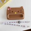 3D Cartoon Flower Cat Holder Tablet Case For Samsung Galaxy Tab A7 Lite 8.7 A9 A11 Plus 11 T290 T295 A 8.0in Soft Silicone Cover For iPad Pro Air