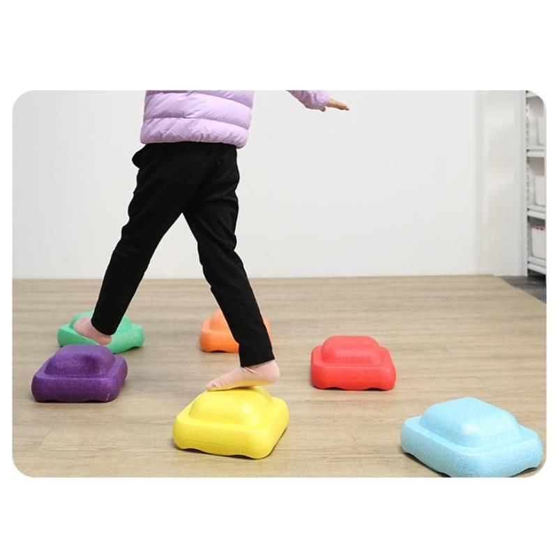 River Interactive Rainbow Stones Balance Training Kids Early Toys Education