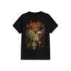 Lamb of God - Crow Peripheral Pattern Printing Summer Luxury Brand Cotton Men's and Women's T-Shirts Short Sleeves