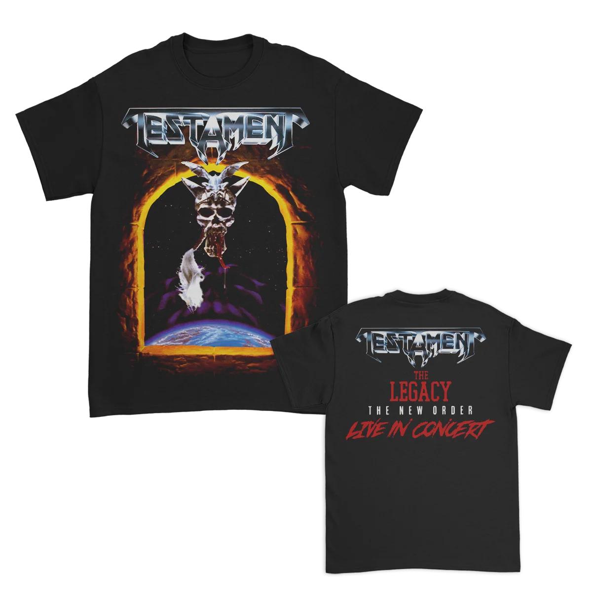 

2025 Новый Завет Битва Титанов Футболка Унисекс Мужская Женская Летняя с Коротким Рукавом Модный Топ Повседневная Ретро Ежедневная Футболка#Цвет(4) XXXXXL чёрный