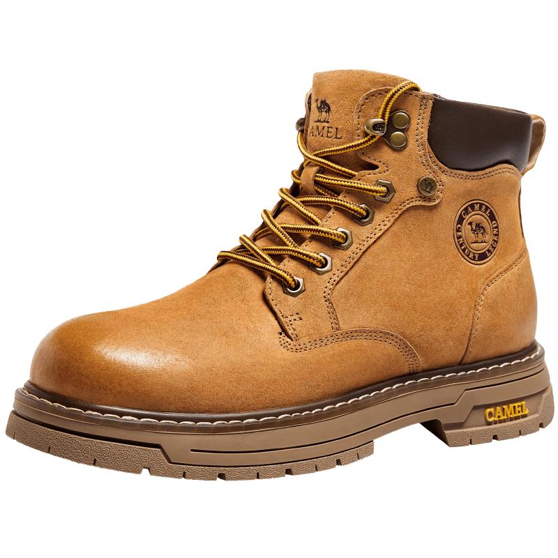 CAMEL Men s Wang Junkai Edition High-Top Workwear Martin Boots EU 38