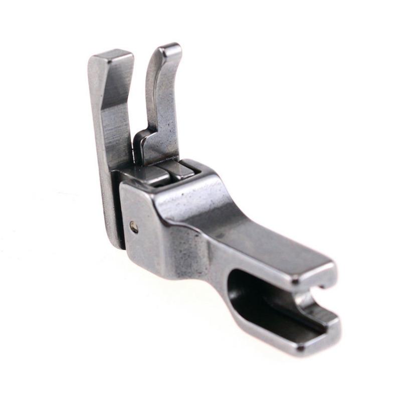 Ausgleichsfüße, schmaler Typ, für Strickwaren und dünne Materialien, Reißverschluss-Nähfüße, Nähmaschine, linker/rechter Kantenführungs-Nähfuß
