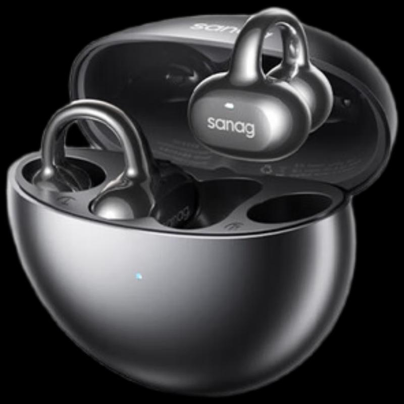 SANAG S6S Pro Ear-Clip Sport Noise-Cancelling Bluetooth Earbuds