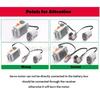 Legoeds-compatible MOC Technical Power Functions M Motor 8883 Modified Remote Control Power Group Train Lithium Battery Box 9686