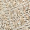 Cotton Crochet Hollow Woven Curtain American Pastoral Retro French Country Cotton Linen Lace Fringed Bedroom Gauze Curtain