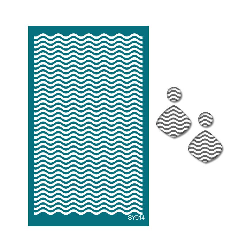 23 Styles Self-Adhesive Silk Screen Stencils for Polymer Clay Palm Leaves Reusable Mesh Transfer Printing Earring Jewelry Making