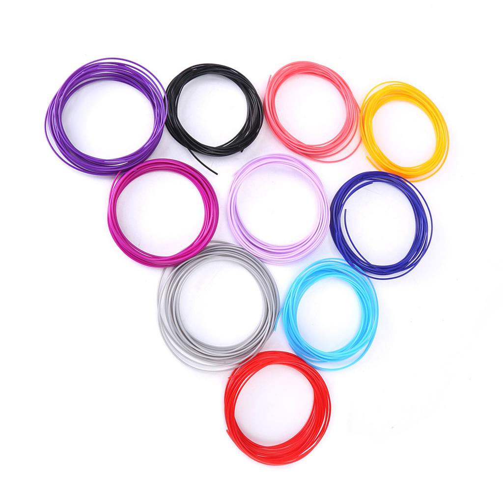 20 Colors 1.75mm PCL Filament Refills For 3D Printer Printing Pen Low Temperature