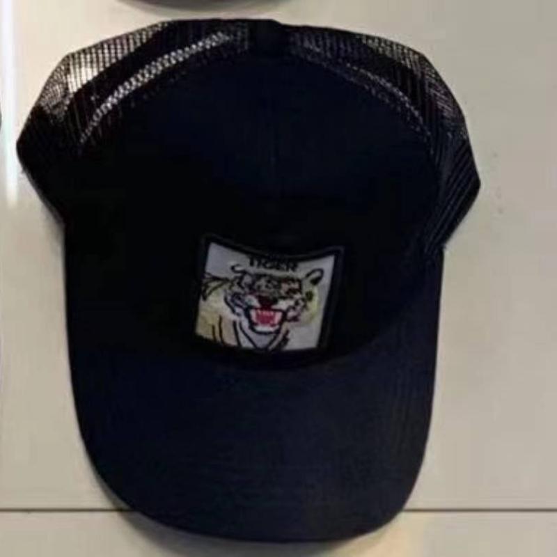 Spring New Models, Animal Embroidery, Net Hat, Baseball Hat, Men's and Women's Hats, Hip-hop Caps