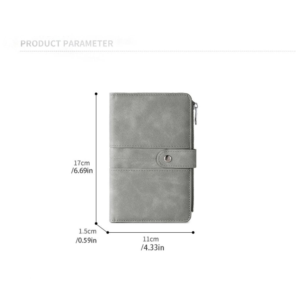 Passport Cover PU Passport Bag Card Holder Storage Card Bag Portable Passport Clip  Women