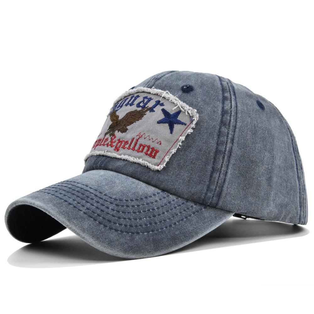 3d Baseball Hat Eagle Animal Embroidered Duck Tongue Hat Sunshade Breathability