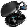Talkbuds Übersetzer-Kopfhörer von Qinux, Bluetooth-Sprachübersetzer in 114 Sprachen, Schwarz, Ideal für Reisen und Studium banx3_jstj