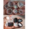 Silicone Craft Mold With Vintage Pearls Plate Pattern Multi Material Jewelry Making Tool For DIY Enthusiasts