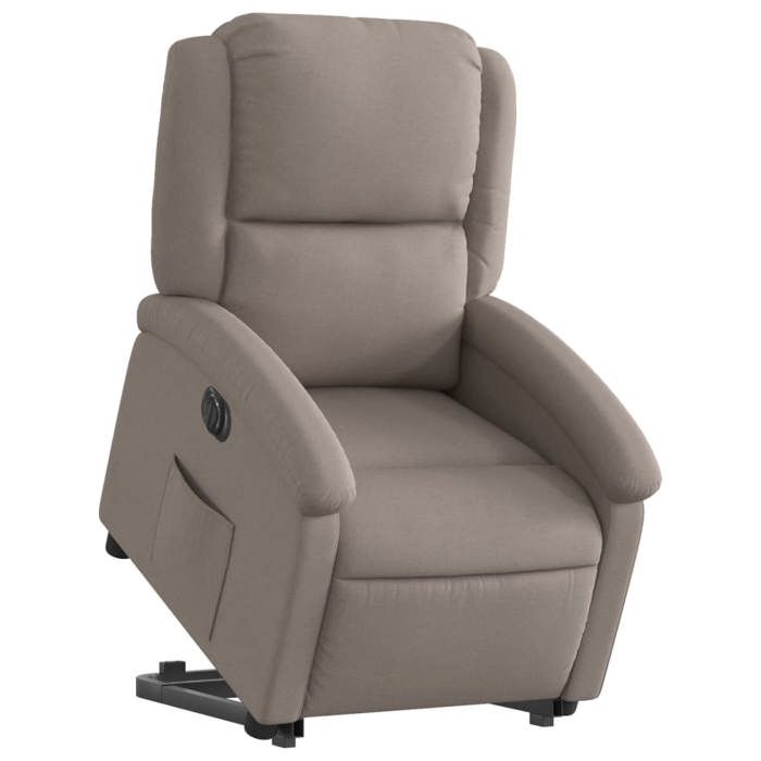 VidaXL Electric Recliner, Relaxation Chair with Adjustable Backrest and Footrest, Living Room Seat, Modern, 3204196