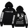 2026 Resident Evil 4 Umbrella Corporation Hoodie Unisex Survival Horror Game Character Print Pullover Sweatshirt Edgy Gamer Casual Tops