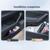 For Volkswagen Lavida 2018-2025 Car Door Slot Storage Box Leather Protective Pad Cover Glove Box Storage Barrel Interior Storage