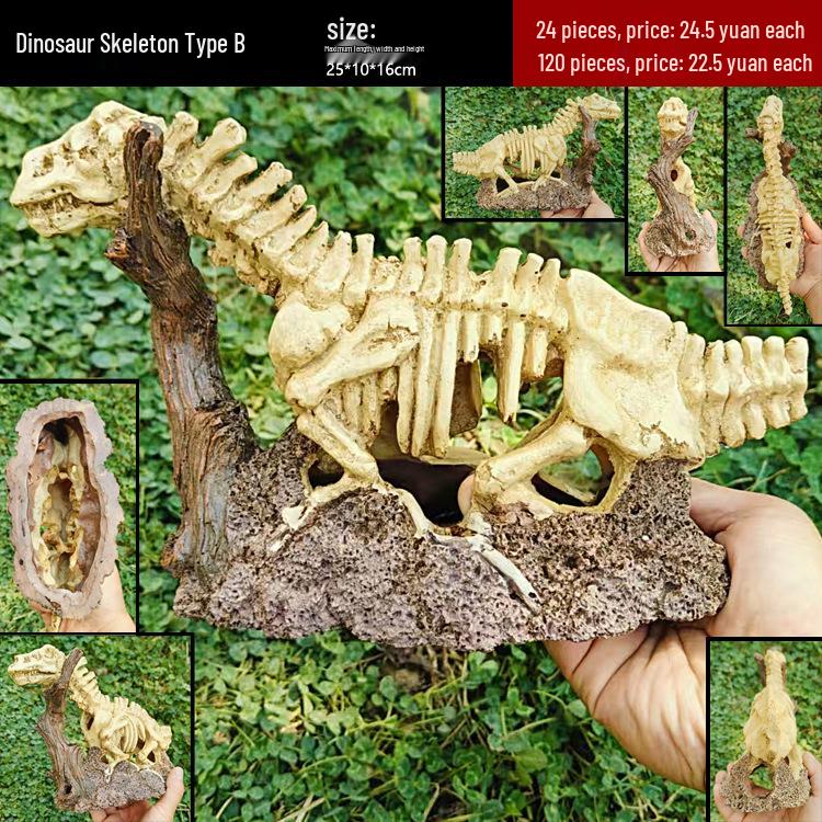 Akril Hüllőtenyésztő Doboz Dekoratív Koponyával