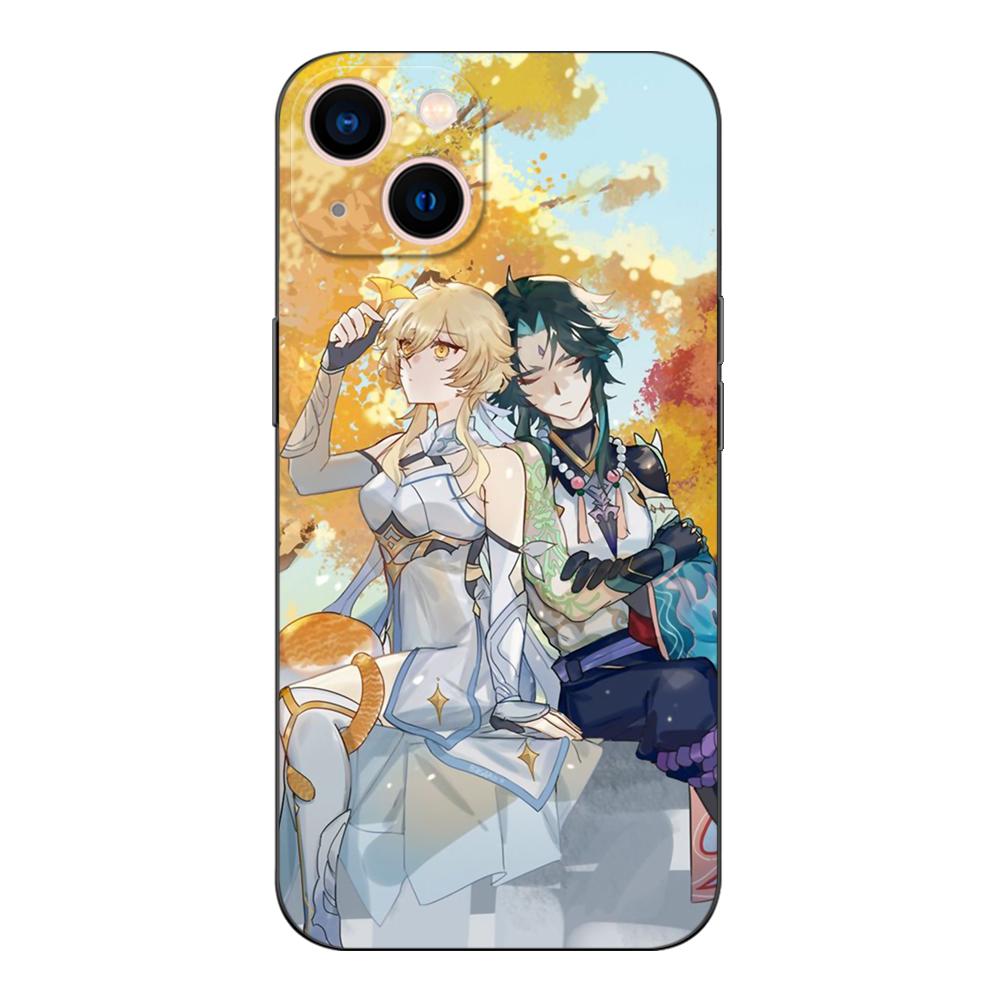 

Черный чехол из ТПУ для Motorola Moto G52 G42 G60 4G G60S G71 G9 Play Plus Power One 5G Ace Impact Xiao Genshin Moto G9 Power