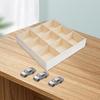 Model Car Display Case Showcase for 1/64 Scale 5 Compartments Gifts Sturdy Holder Organizer