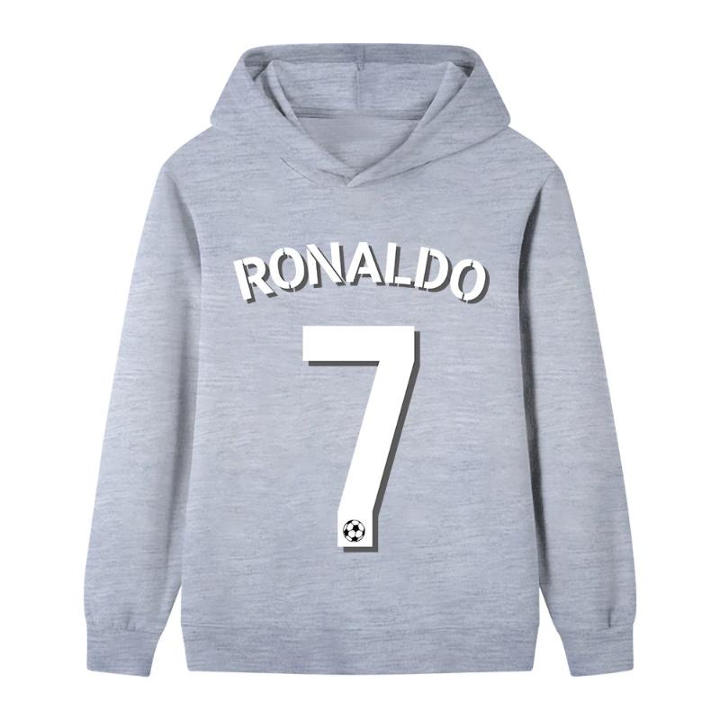 Printed Children's Hooded Sweatshirt Autumn Winter Loose Casual Comfort Soft Long-sleeved Top for Boys Girls