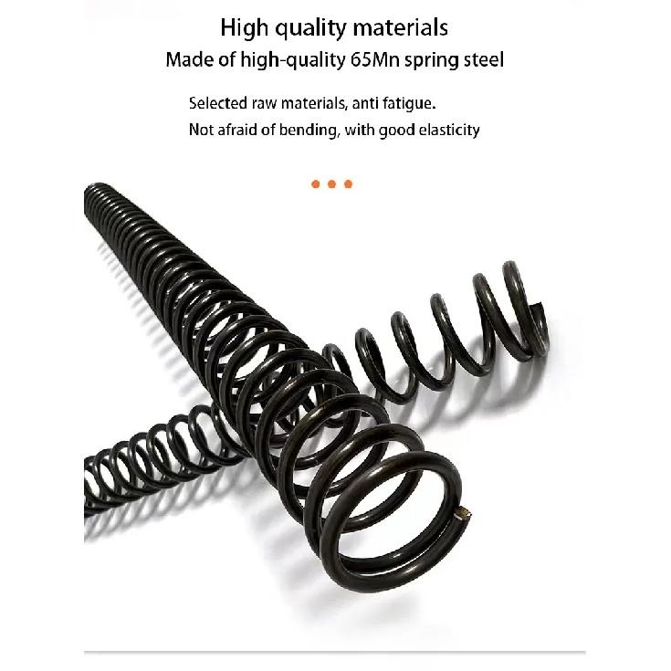 65Mn Drahtdurchmesser 1,5mm /2,0mm Lange Feder Druckfeder Länge 100mm 150mm 200mm 250mm 300mm 400mm 500mm