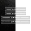 Car Accessories Transparent Car Threshold Protection Sticker For Lexus IS250 IS200 CT200h GS300 LS430 RX450h LX570 IS300 ES RX