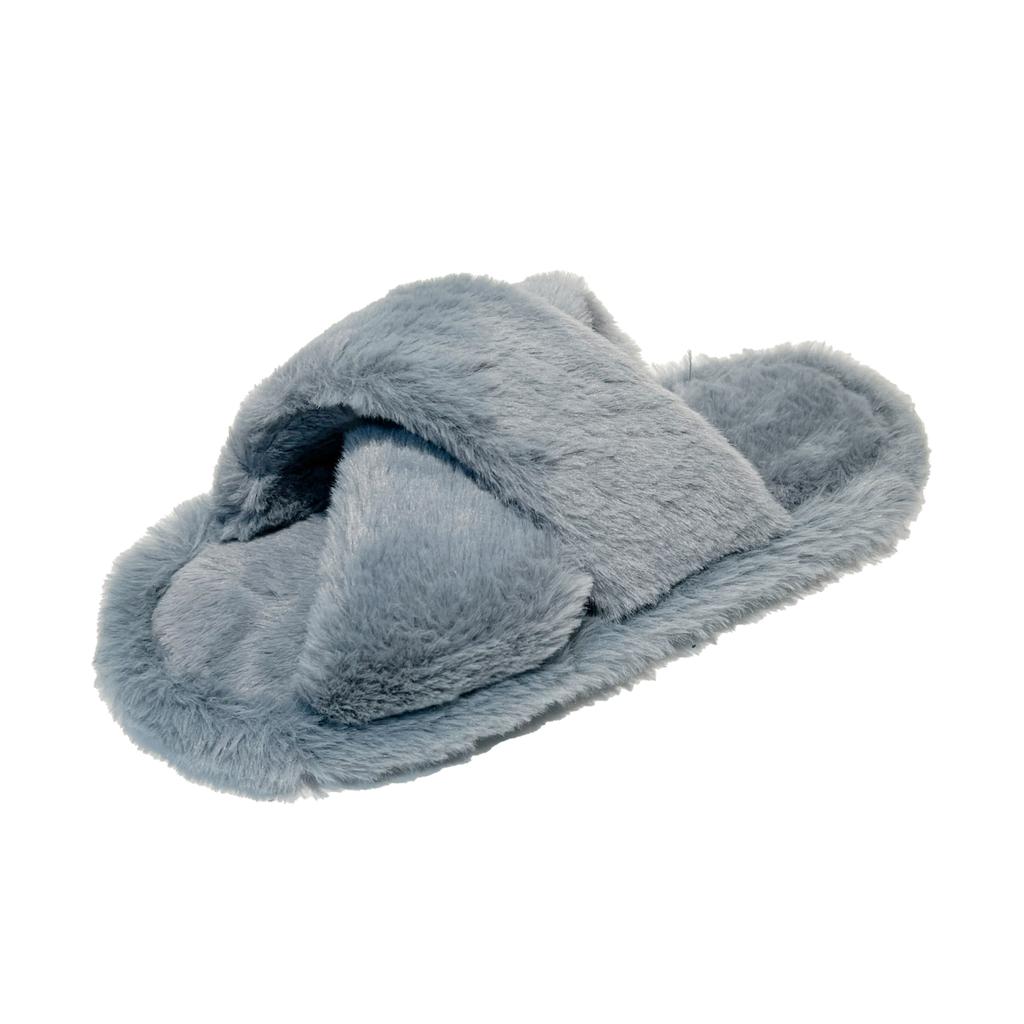 New Slippers Women House Slippers Warm Sandal Women Winter Crystal Fur Home Shoes for Women Sandals Casual Plush Comfortable