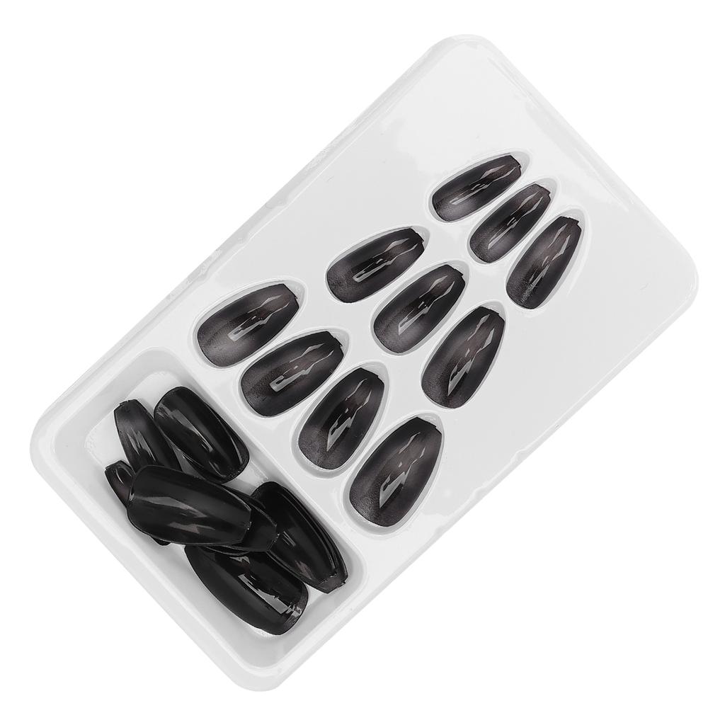 24pcs False Nail Art Tips Set Exquisite Detachable Full Cover Press On Fake Nails