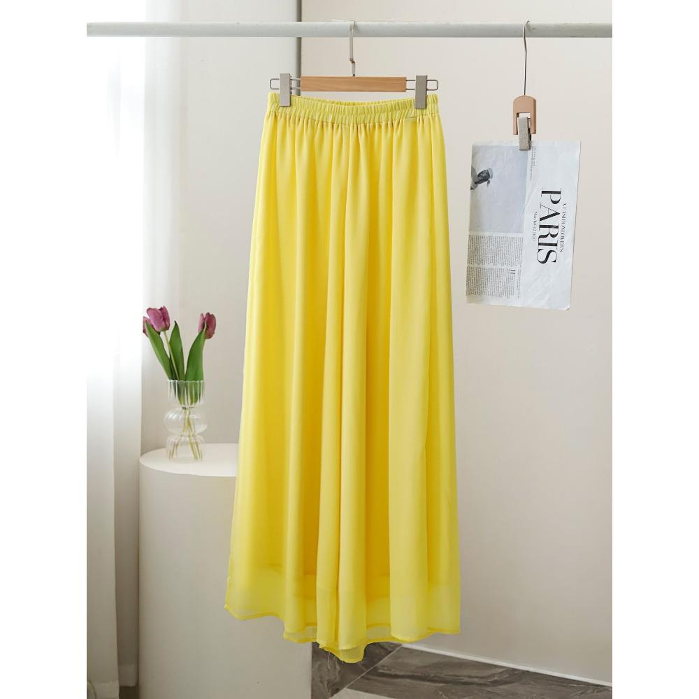 DIMANAF Plus Size 2021 Women Linen Pants Elastic Vintage Korea Basic Female Solid Fashion Slacks Wide Leg Oversize Loose Pants