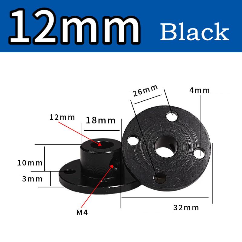 1PCS Rigid Flange Coupling Motor Guide Shaft Coupler Motor Connector Shaft Axis Bearing Fittings 3/4/5/6/6.35/7/8/10/11/12/14mm
