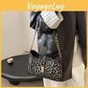 Trendy And Elegant Leopard Print Shoulder Bag With Chain For Everyday Use