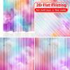 2D FLAT PRINTING 2pcs Curtains (Without Rod) Pastel Colors Window Curtains Holiday Women is Day Printed Curtains Yarn Curtains