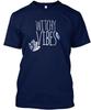 Witchy Vibes Pagan Crystals T Shirt Made In the USA Size S To 5XL