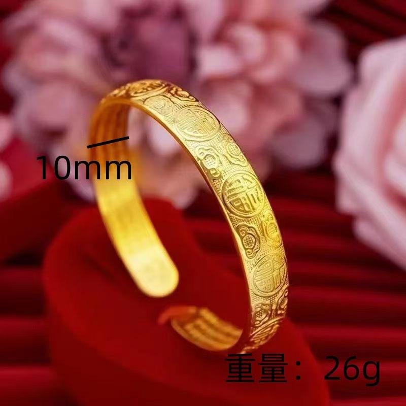 Bracelet Baifu Heart Sutra women s opening design niche high-end jewelry that does not fade