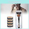 Premium Five Blade Manual Shaving Razor For Men With German Engineering And Modern Design