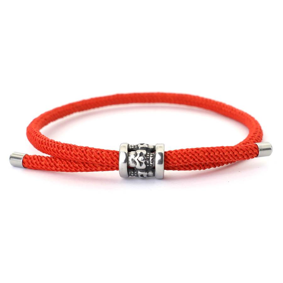 Simple Fashion Stainless Steel Adjustable Hand Rope Silver Color Jewelry Men and Women Hand Jewelry Gift Party Jewelry