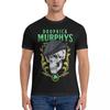 Męska koszulka z czaszką Dropkick Murphys Koszulki z nadrukiem Krótki rękaw Okrągły dekolt Bawełna Prezent urodzinowy Góra