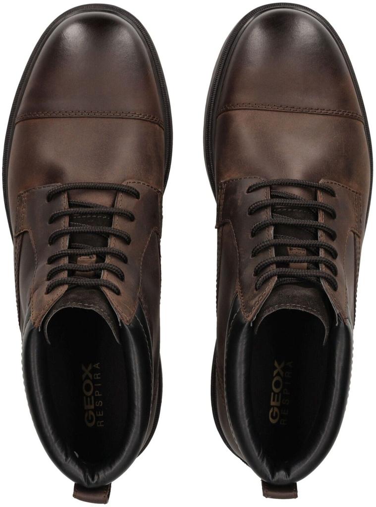 Ботинки Geox из натуральной кожи на синтетической шнуровке