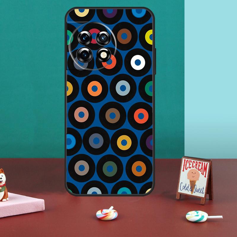 

Vinyl Record Retro For OnePlus 13R 12R 10R 13T 10T 8T 11 12 13 15 Case For OnePlus Nord 5 CE 2 3 4 Lite N20 N30 OnePlus Nord 3