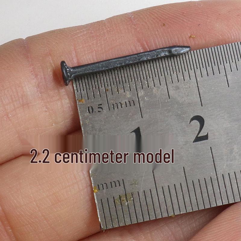 Small Black Triangular Shoe Studs for Leather Repairs and Woodworking