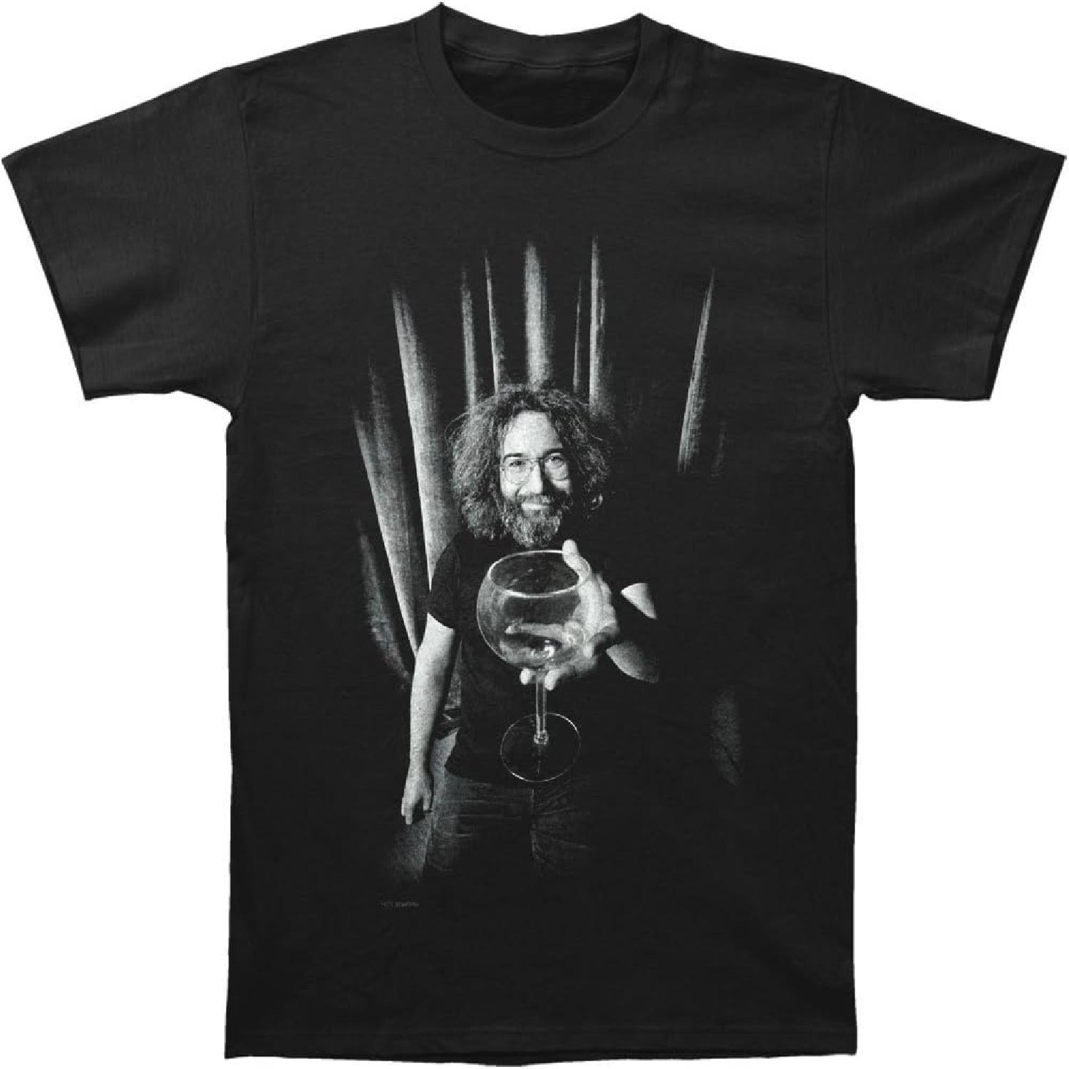 Футболка Jerry Garcia - Salutations Размер XL S чёрный