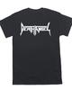 Černé tričko s krátkým rukávem s logem kapely Death Angel Všechny velikosti S až 45XL Unisex tričko