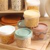 500ml Grains Storage Jar with Lids Food Storage Containers Round Food Fresh Keeping Box  Cereal