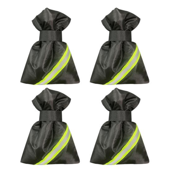 Winter Faucet Cover Outdoor Faucet Freeze Protection Cover Adjustable Waterproof Insulated Spigot Cover with Reflective Stripe for Garden Yard Hose