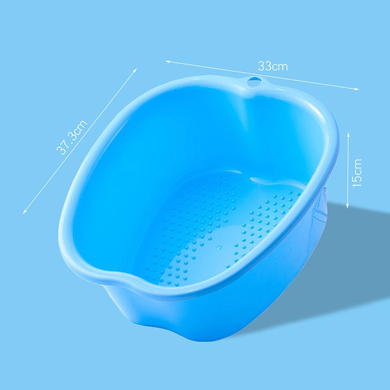 

Large Foot Bath Bowl Thick Solid Plastic Large Foot Bath Spa Tub Basin Bucket Soak Feet Detox Pedicure Massage