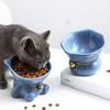 Anti Overturning Dog Food Bowl Large Capacity Cat Drinking Feeder Ceramic Cat Bowl  For Cats Dogs