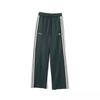 X Sporty & Rich Womens Track Pants Shadow Green Unisex Streetwear JN5323