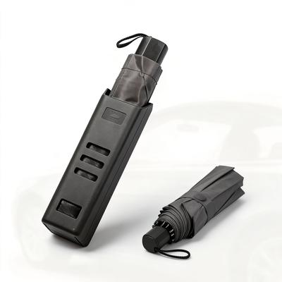 ABS Wasserdichte Auto-Kofferraum-Regenschirm-Aufbewahrungsbox Universell passend für SUVs, Limousinen, Kombis Platzsparender Organizer für Zuhause und Auto Zubehör